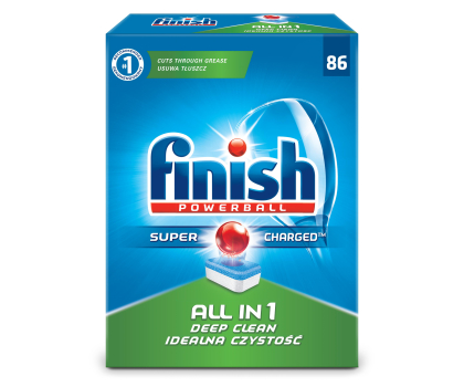 Akcesoria do zmywarek FINISH Tabletki All-in-1 86 regularne